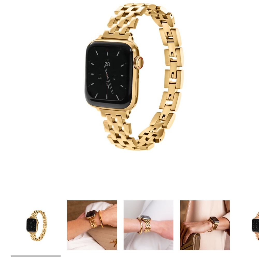 Goldenerre Stainless Steel Apple Watch Band